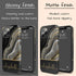 Black Agate Custom Name iPhone Case